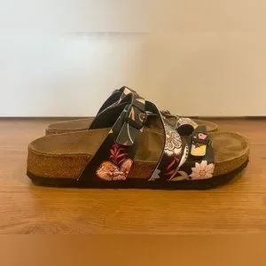 Birkenstock | Shoes | Birkenstocks Birkis Floral And Leaf  display picture 3